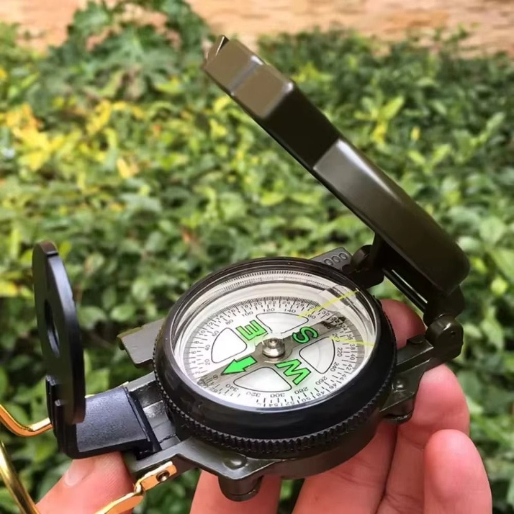 Compass Lensatic - Bússola Profissional à Prova D'Água, Construção