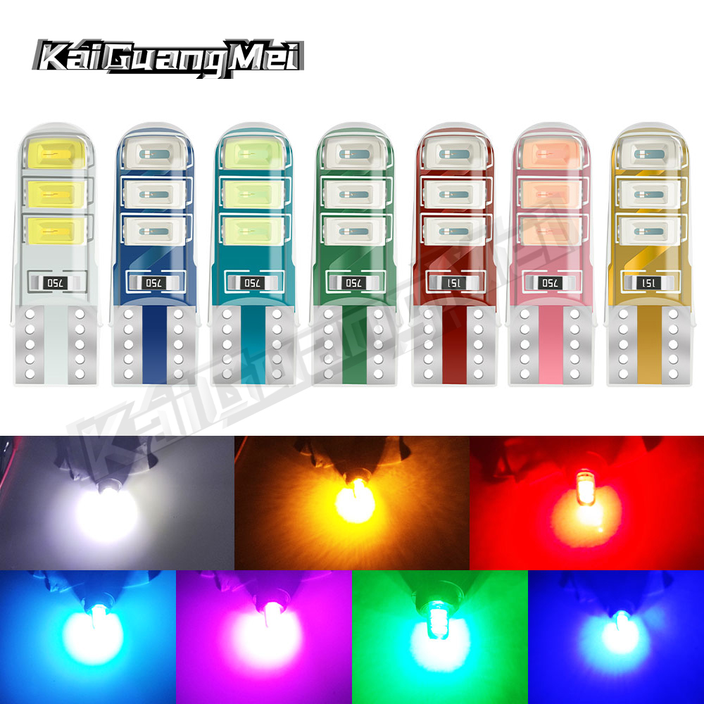 Sos Light Strobe - 2/10 pçs t10 w5w led luz