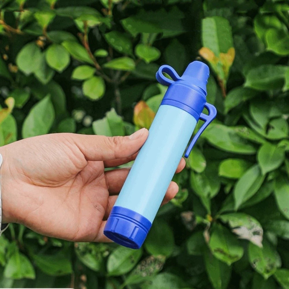 Water Purification Straw - Mini filtro de água, canudo purificador,