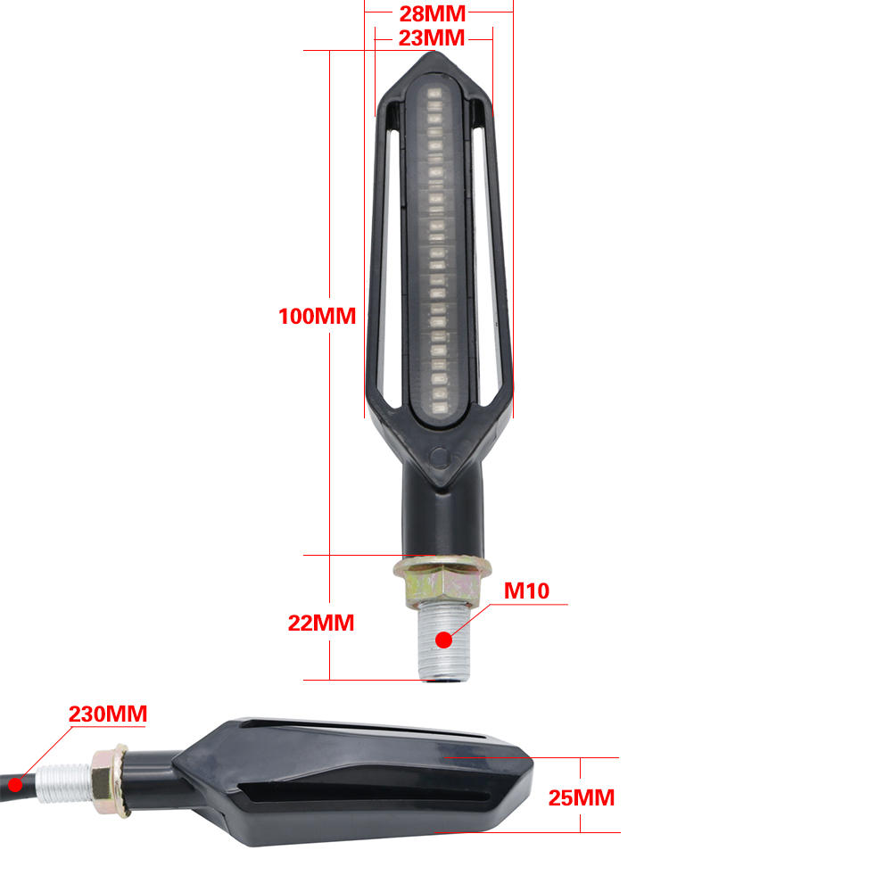 Âmbar sinais de volta da motoc - Sos Light Strobe avaliação e preço