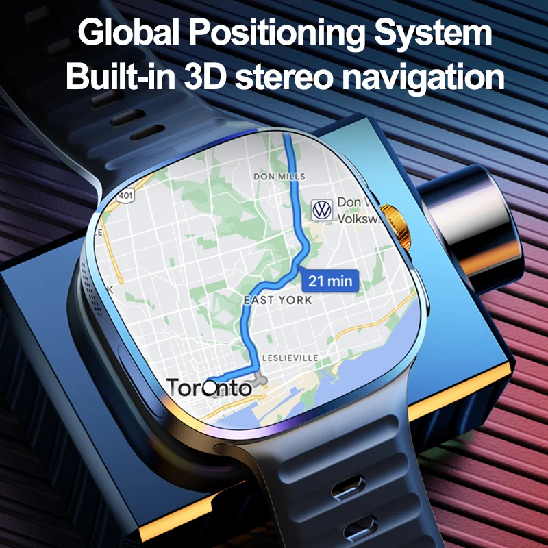 Nova tela grande smartwatch 4g - Compass Lensatic avaliação e preço
